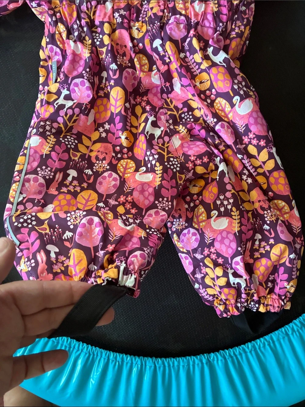 NWT Reima Floral Pattern Toddler Insulated Snow Suit size 80cm